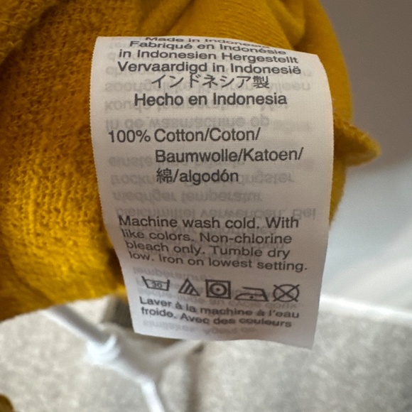 Madewell Texture &Thread Boho Button Front Cap Sleeve Mini Dress - Picture 4 of 6